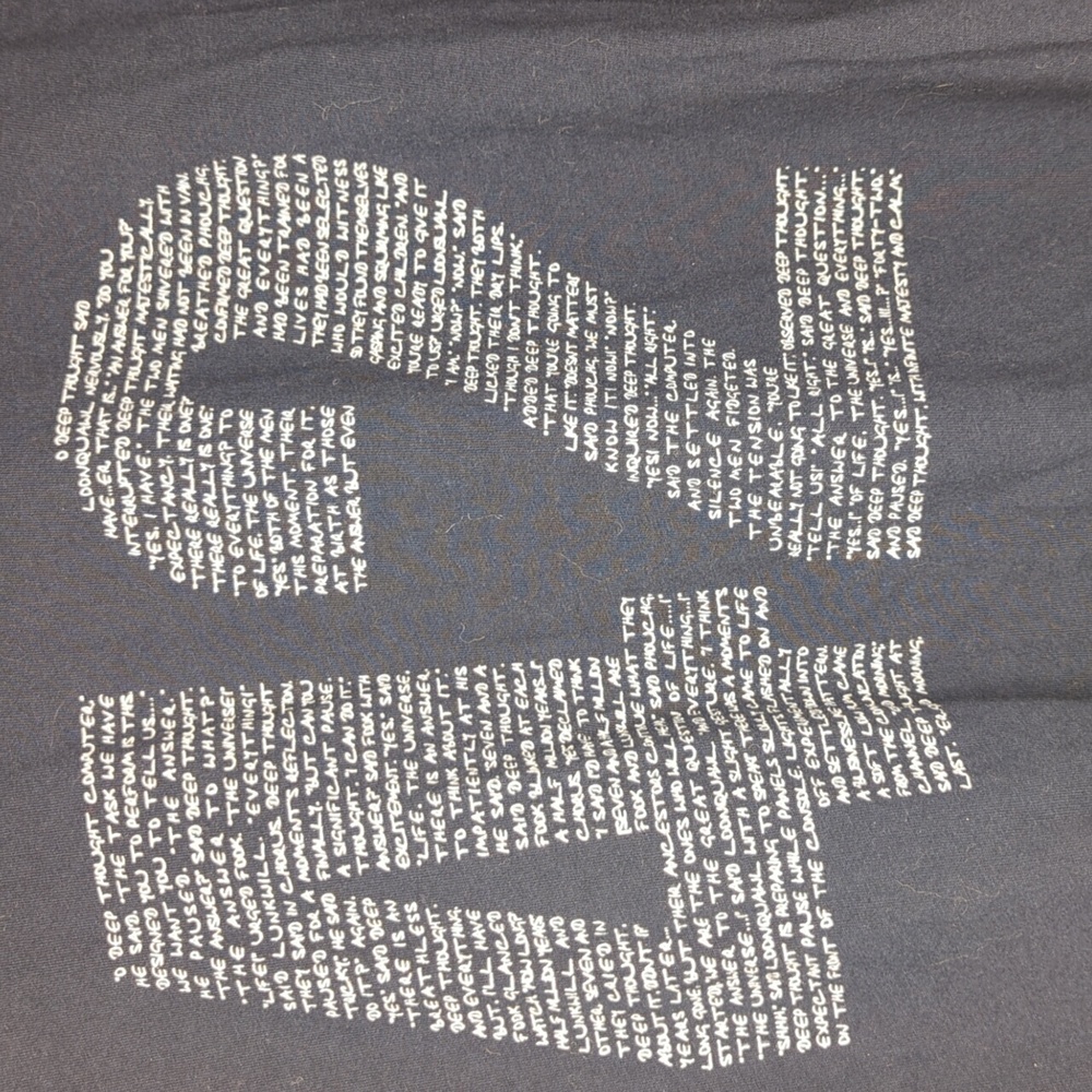 TeeFury Women's 3XL About 42 T-Shirt Hitchhikers' Guide to the Galaxy
